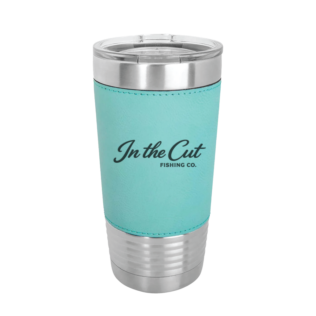 In The Cut Leather Tumbler