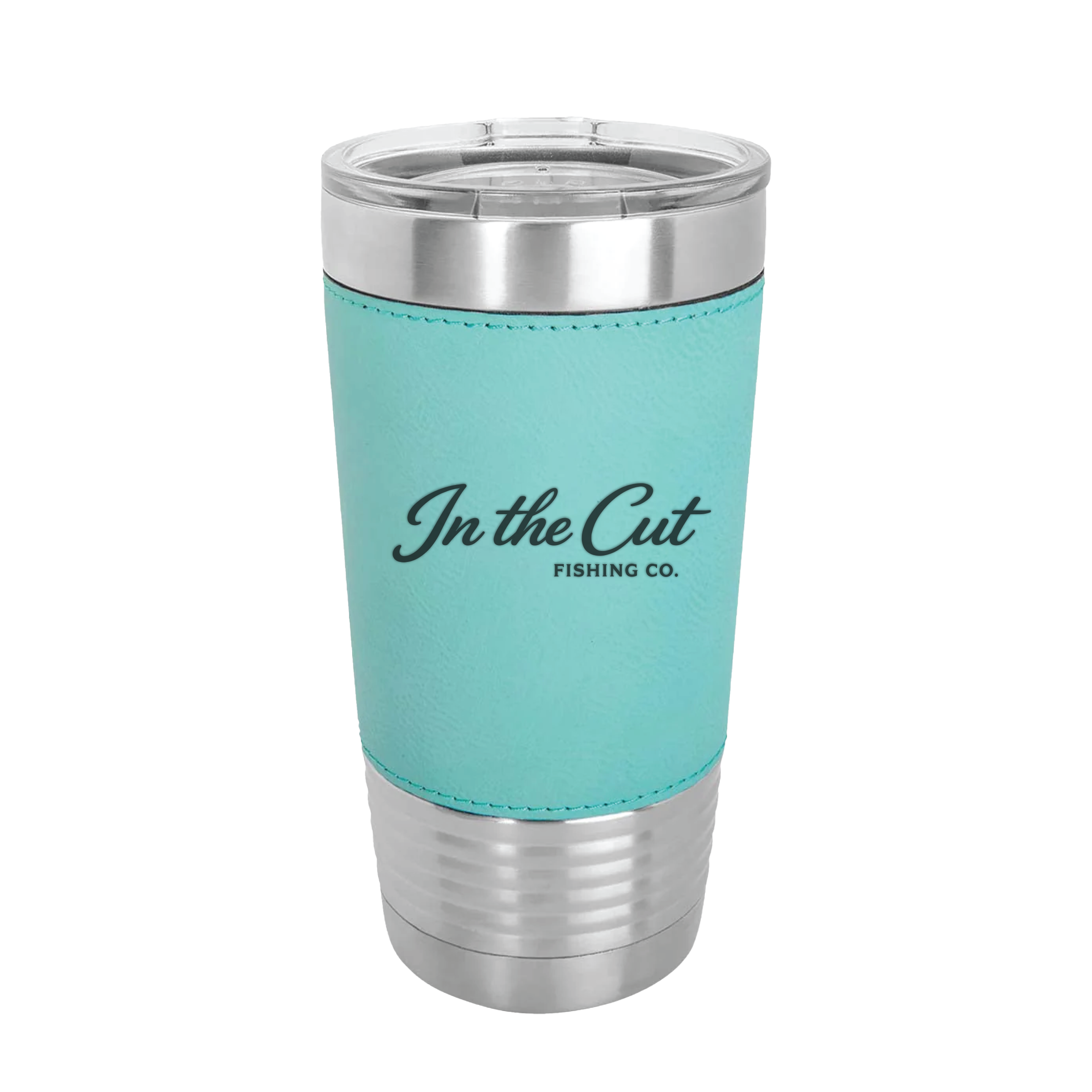 In The Cut Leather Tumbler