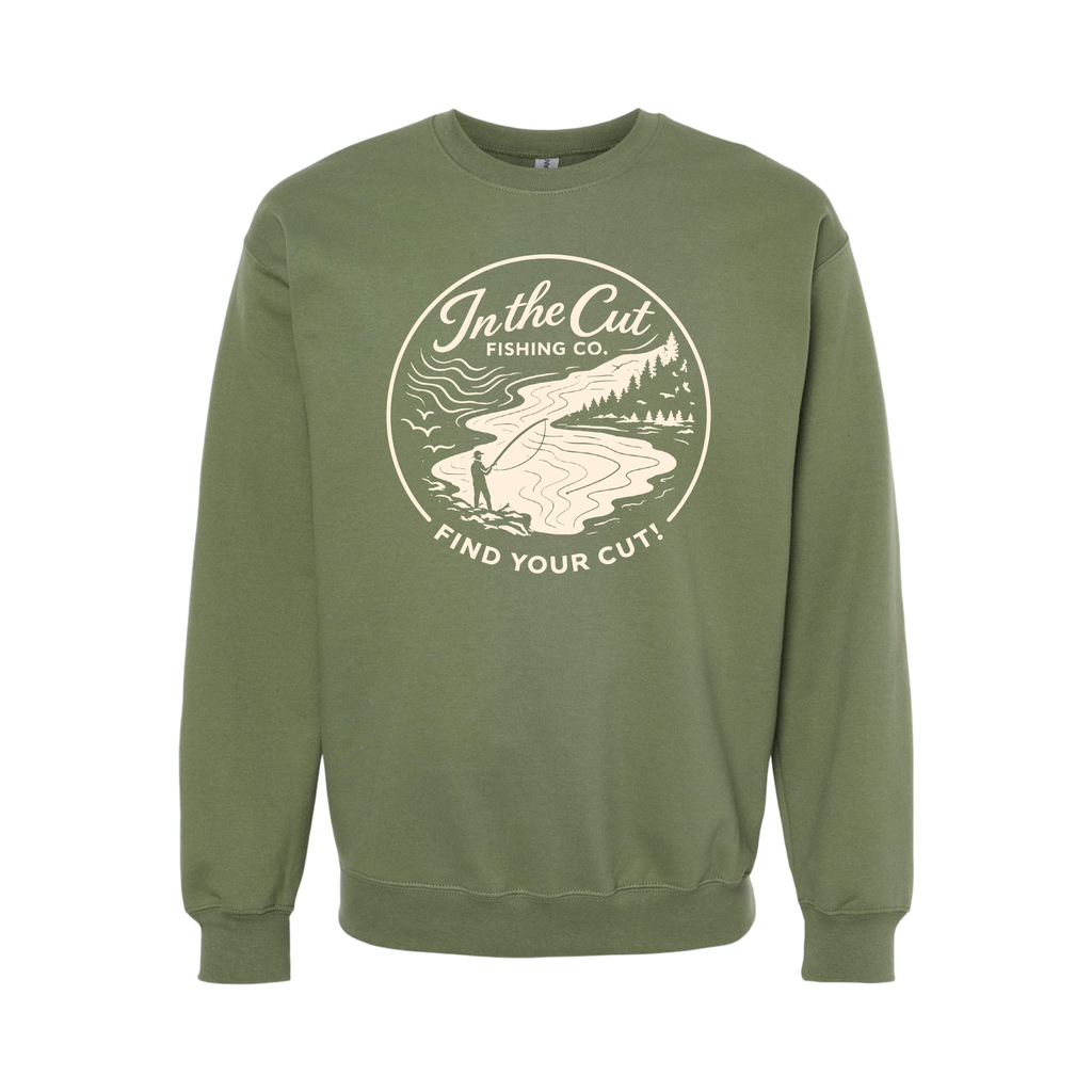 In The Cut Crewneck Sweatshirt