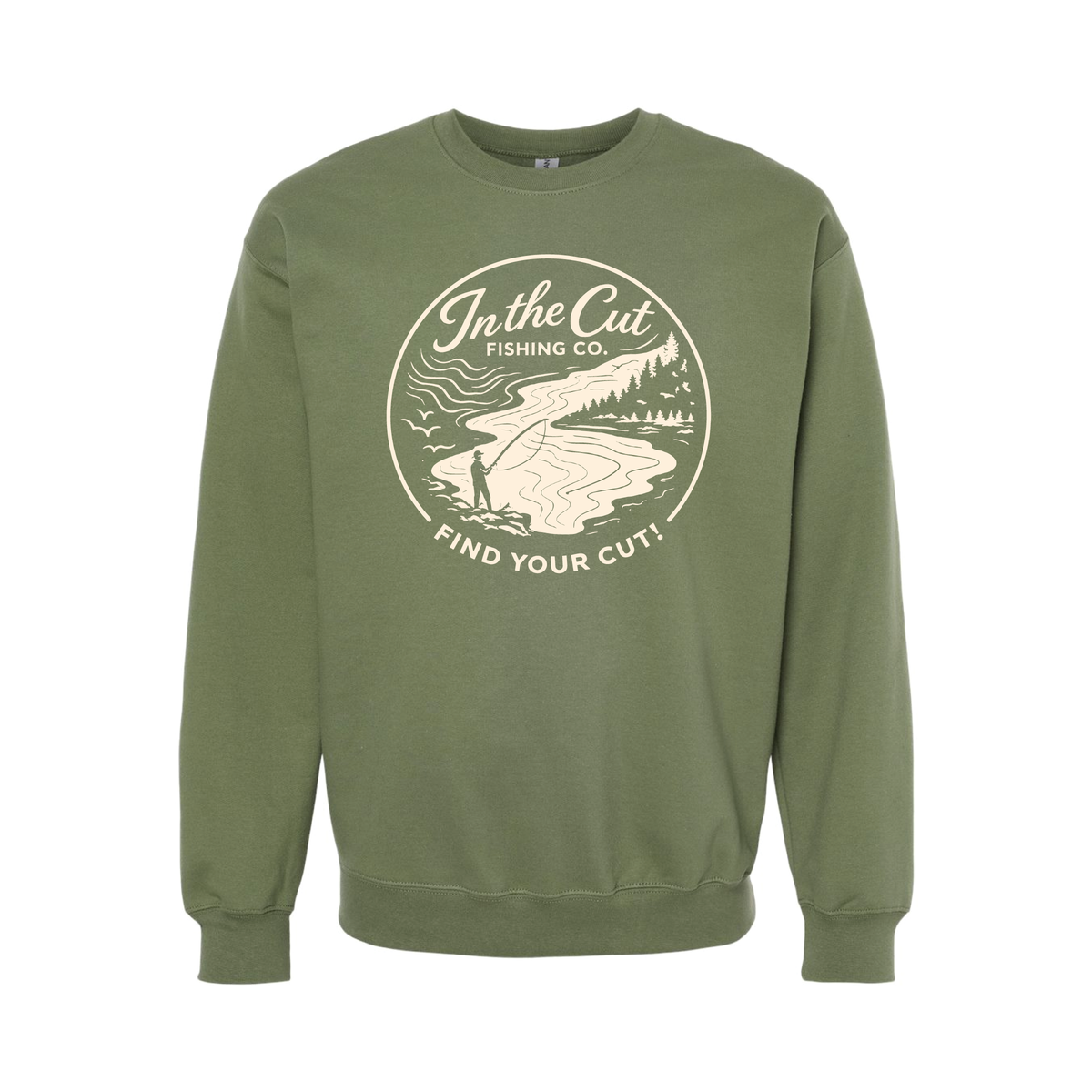 In The Cut Crewneck Sweatshirt